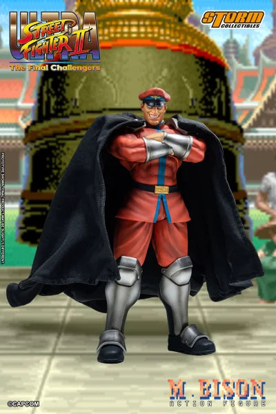 【Pre-sale】Storm Collectibles Ultra Street Fighter II: The Final Challengers M. Bison Action Figures Collectibles Models Classic