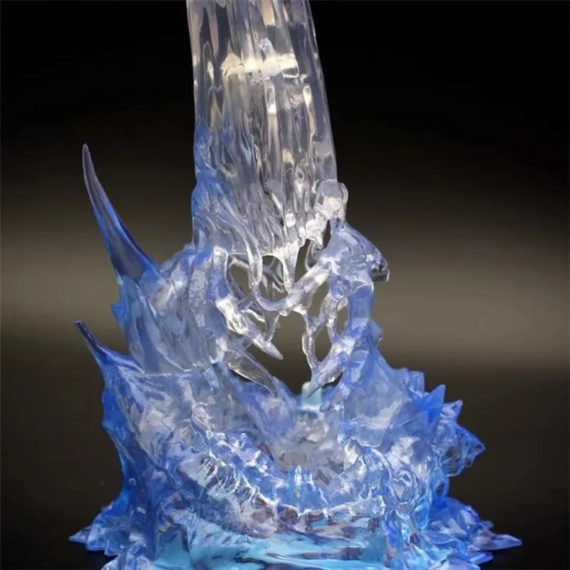 28cm LED Light Frostmourne Sword Action Figure - WoW Lich King Collectible PVC Game Peripherals for Children