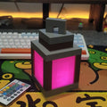 My world around the night light with the same pixel lamp bedside LED atmosphere light Creative Lantern charging clap light