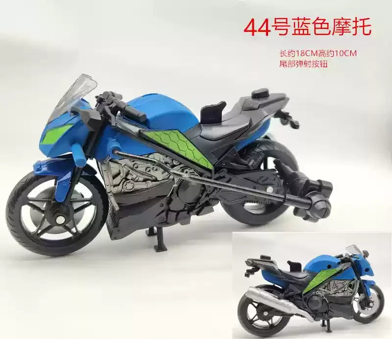 Playmates Turtles Action Figure Puppet Horse Motorcycle Rhinoceros Tiger Scene Models Anime Model Doll Desktop Decoration