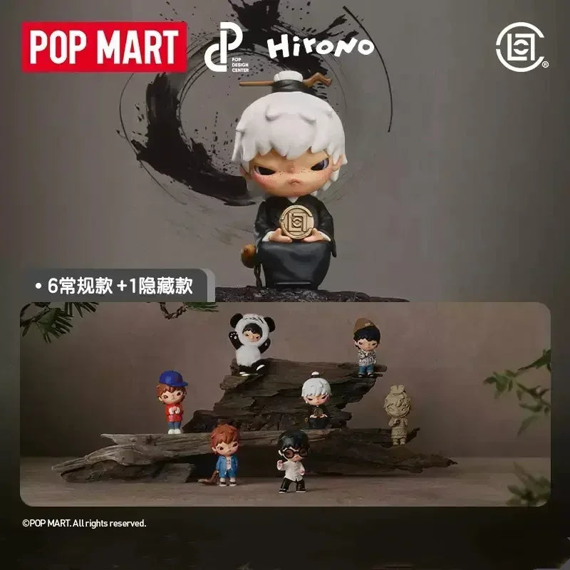 POPMART Hirono X CLOT Mystery Box Mistery Caixa Action Figure Surprise Cute Model Birthday Gift