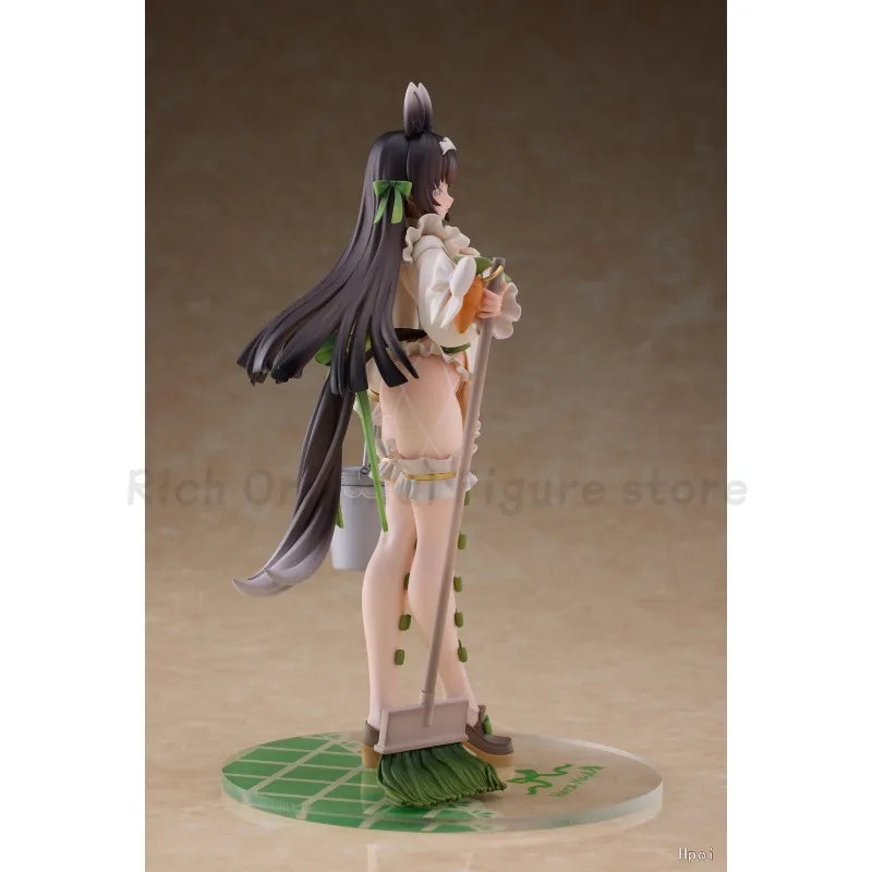 【In Stock】Original AOWOBOX MAGI ARTS HMTI Extra-race Ma Niang Maid Outfit Little Green 1/7 Scale Anime Figure Model Toys