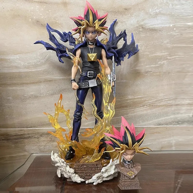 29 см Yu-Gi-Oh! Yami Yugi The Dark Side Of Dimensions Аниме Фигурка Модел Статуя Колекция Декорация за плот Орнаменти Играчки Подаръци