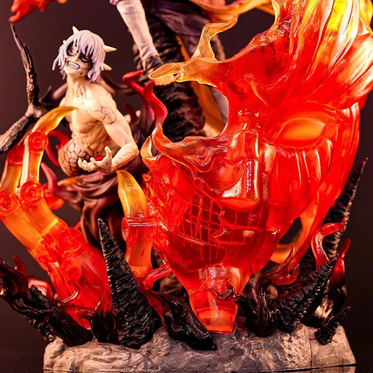40cm New NARUTO Anime Figure Uchiha Itachi Peripheral PVC Model Scene Statue Desktop Decoration Ornaments Christmas Gifts Toys