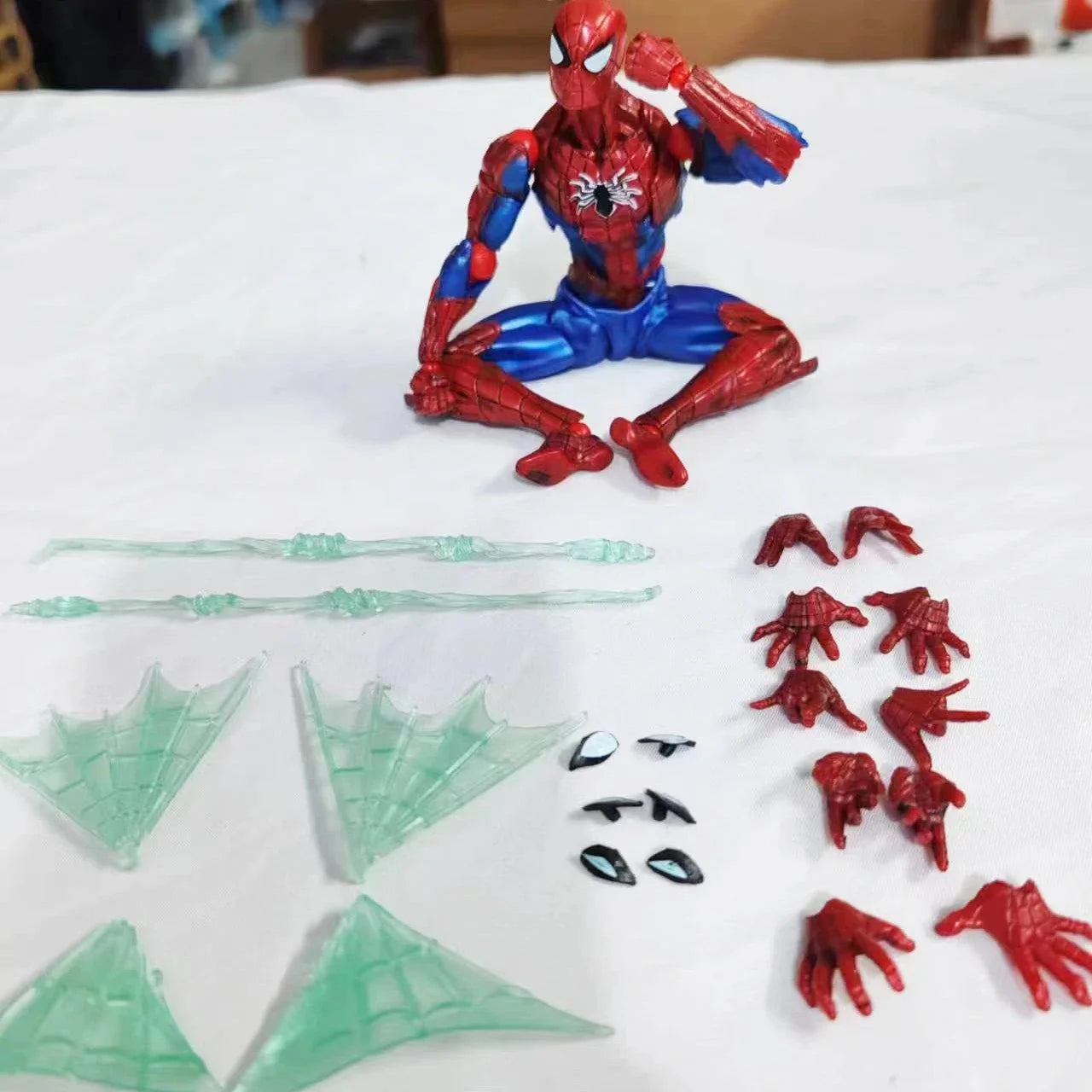 Erstaunliche Yamaguchi Arkham Knight Actionfigur Anime Bewegliches Sammlermodell Revoltech Arkham Asylum Bruce Wayne Figur Spielzeug