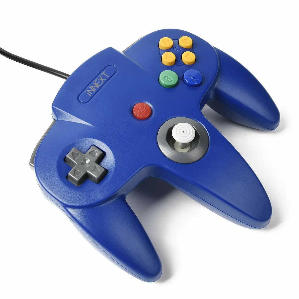 [USB Version] USB Controller for Classic N64 Games,Wired Gamepad Joystick for Windows PC Mac Linux Raspberry Pi 4 3
