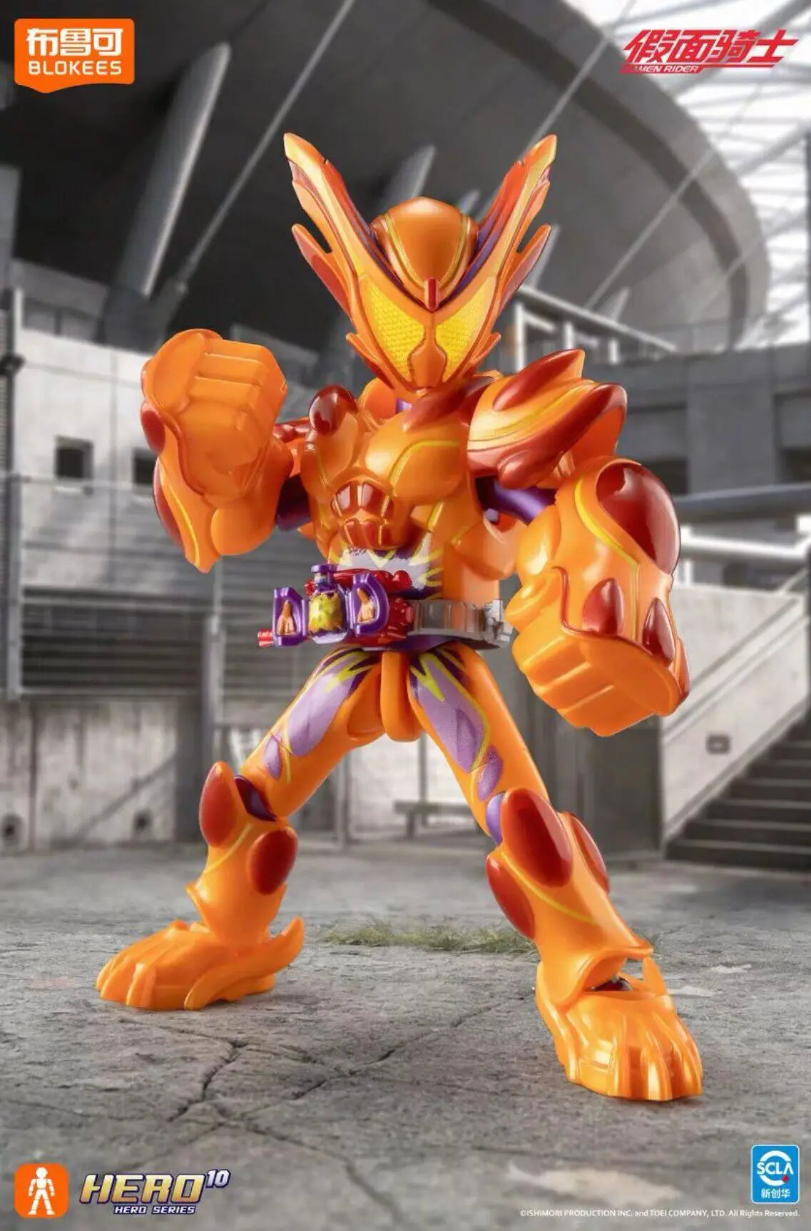Original Blokees Hero Kamen Rider Galaxy Version Vol.6 - Genesis Myth Blind Box Geatsix Anime Peripheral Collection Toys Gifts