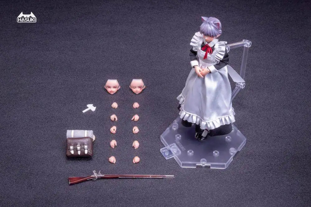 TYCTOYS In Stock Genuine HASUKI PA010 Fire Gunner Fitchi 1/12 Scale Action Figure 6inch Full Set Model Toys Ornament Present