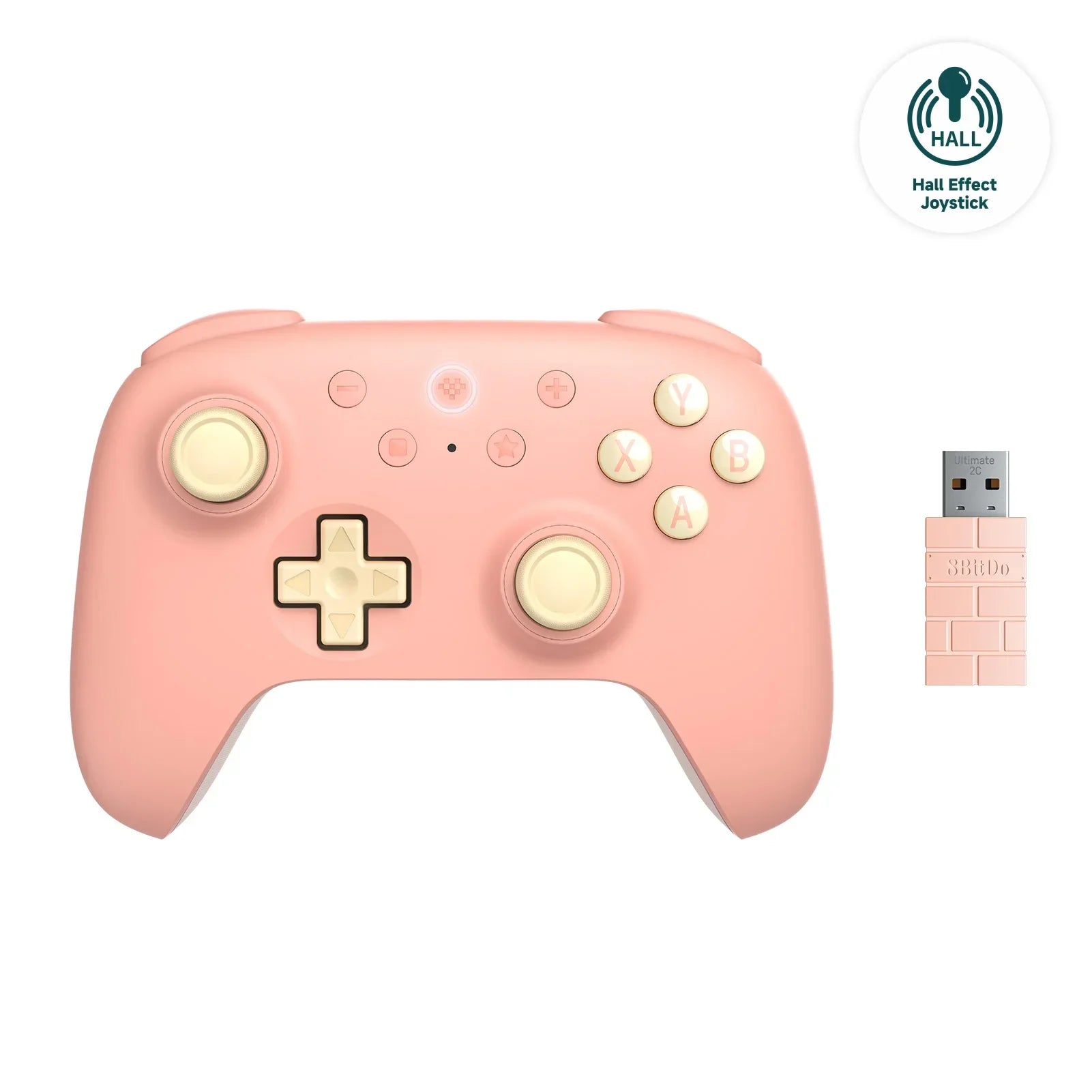 8BitDo Ultimate 2C Wireless Gaming Controller New Color Gamepad Joystick for PC Windows 10/11 Steam Deck Raspberry Pi Android