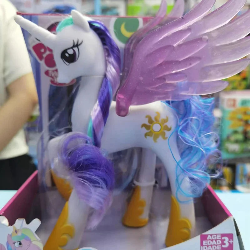 Anime My Little Pony Figures Scootaloo Figure Sweetie Belle Action Figure Models Doll Statue Figurine Decoration Kids Gifts