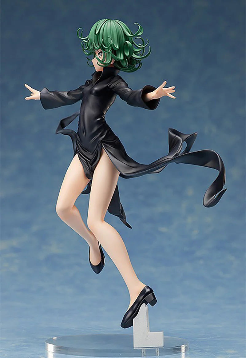 Anime One Punch Man Senritsu Shuddering Tatsumaki Action Figure Collectable Model Toys For Christmas Gifts 23cm