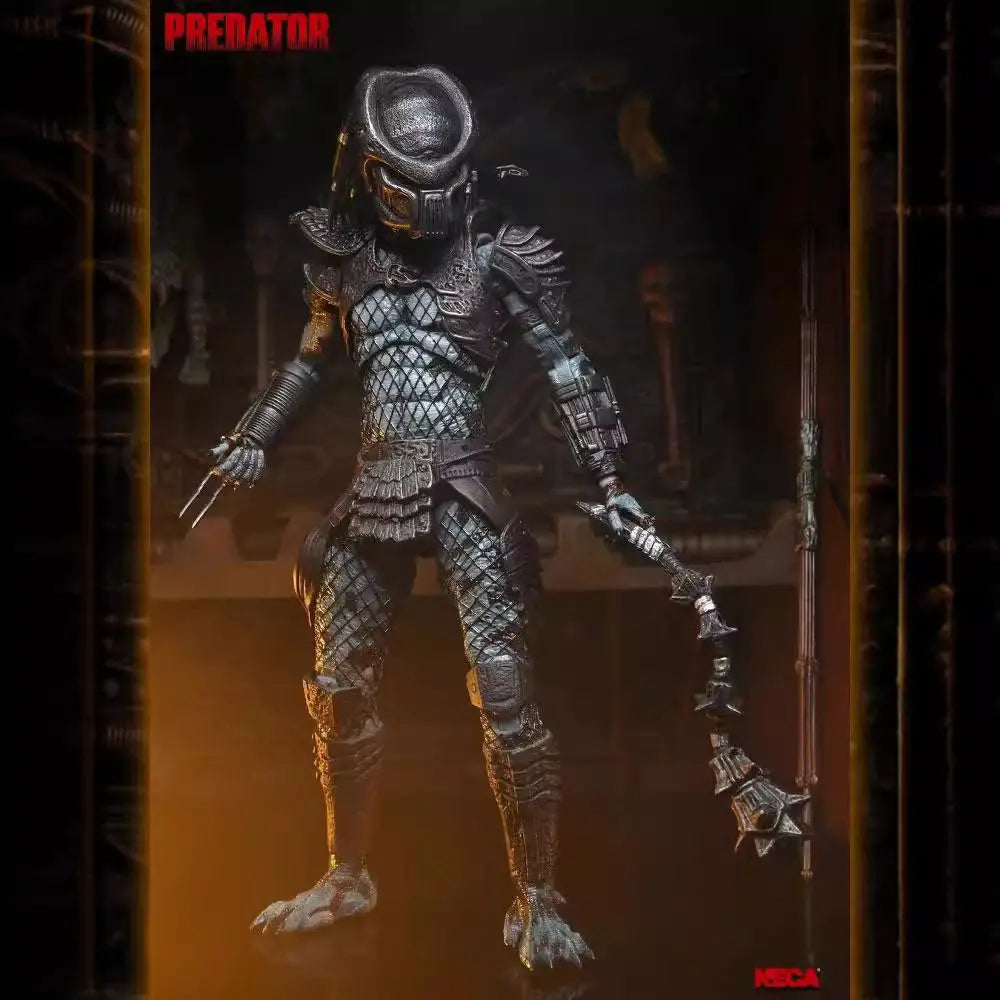 【In Stock】NECA Film Characters Predator V2 Model Figure Computer Case Decoration Can Collect Scene Action Figure Toy Boy'S Gifts