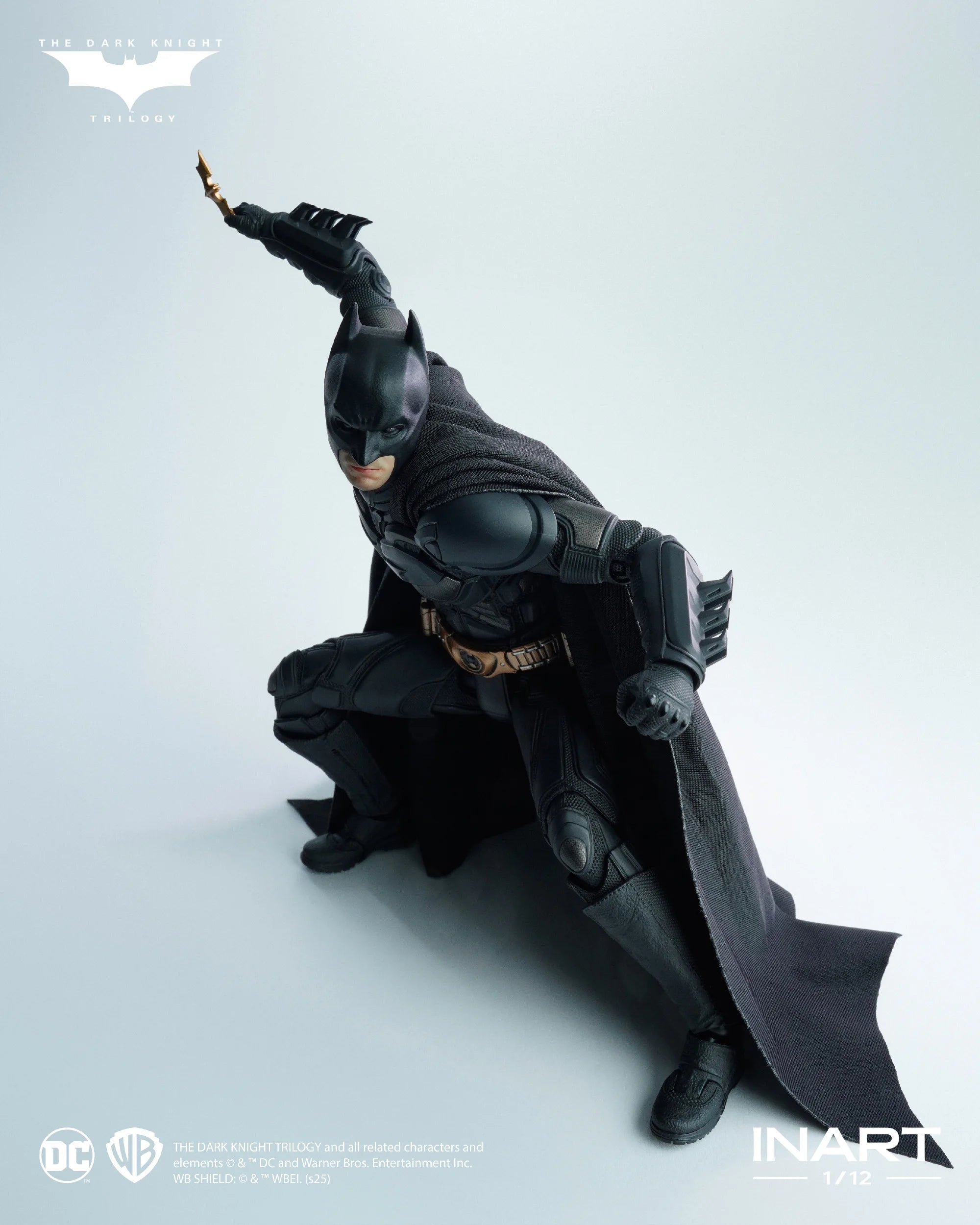 New Inart Batman The Dark Knight Rises 1/12 Scale Action Figures Toy Gift Collection Standard Deluxe Gifts Toys