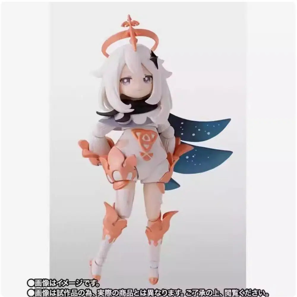 In Stock, Ships Within 24 Hours, Bandai SHF Genshin Impact Paimon, Good Partner, Emergency Food, Posable Figure