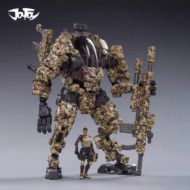 JOYTOY 1/25 God of War 86 Tiekui Dual Pilot  lron Wrecker Steel Bone Mecha Christmas Present Hobby Action Figures Model Toys