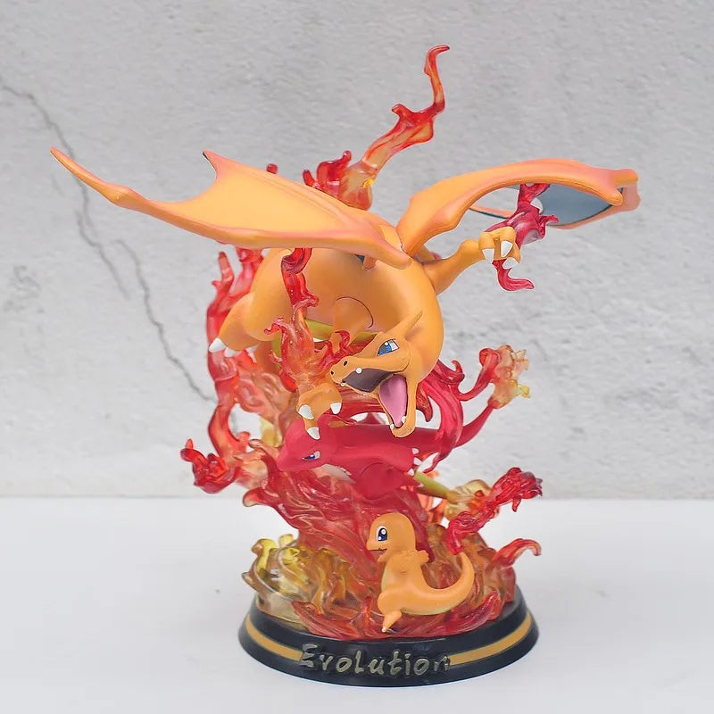 Animation Bao Ke Meng GK animation Pikachu luminous doll hand-made model Super Dream Gengar fire-breathing dragon ornaments