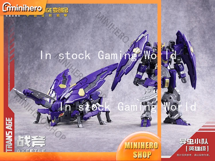 CANG TOYS TRANSAGE Insecticon Action Figures Robot Toys Collectible Anime Figures for Adults Kids Transforming Mecha Toy Gift