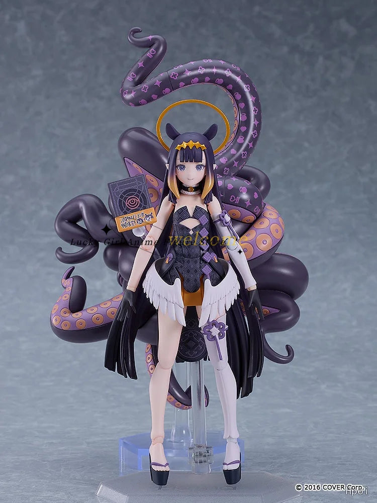 In Stock Original Max Factory Hololive Figma #638 Ninomae Ina Nis 15cm 2026 New Products Anime Figures Model Movable Toys