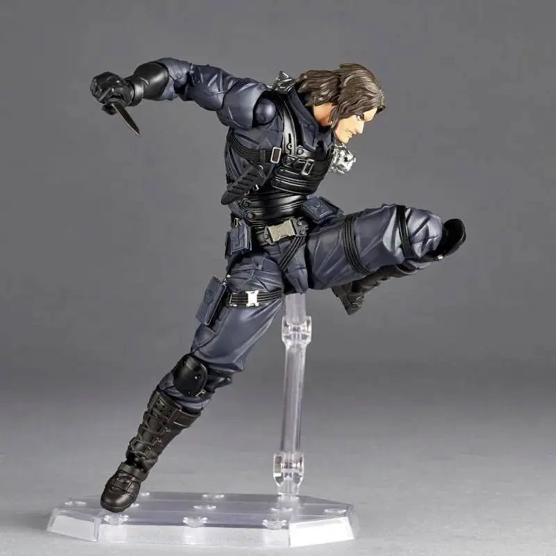 Marvel The Avengers Winter Soldier Perfect Killer NR029 PVC екшън фигурка играчки детски подаръци колекционерски модел 14 см