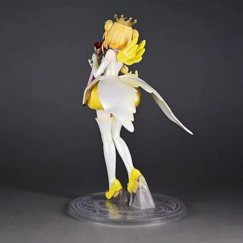 Pretty Girl 2nd Generation Sakura Magic Card Girl Wood Honjo Sakura Koke Handmade Ornament