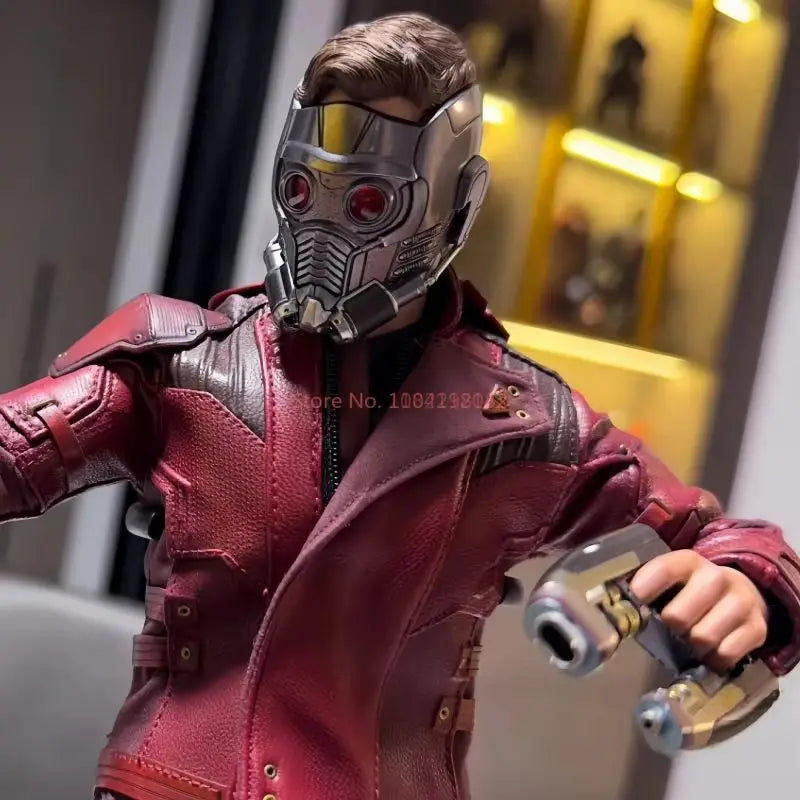 Hot Original Hottoys HT MMS539 Marvel Avengers 3 Infinity War Star Lord 3.0 Cartoon Action Figure Model Toys Desktop  Collection