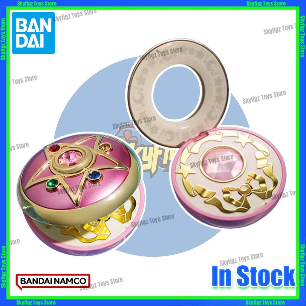 In stock BANDAI PROPLICA Sailor Moon Crystal Star Transformer Bright Color Reprint Sound and Light Action Figure Collection Gift