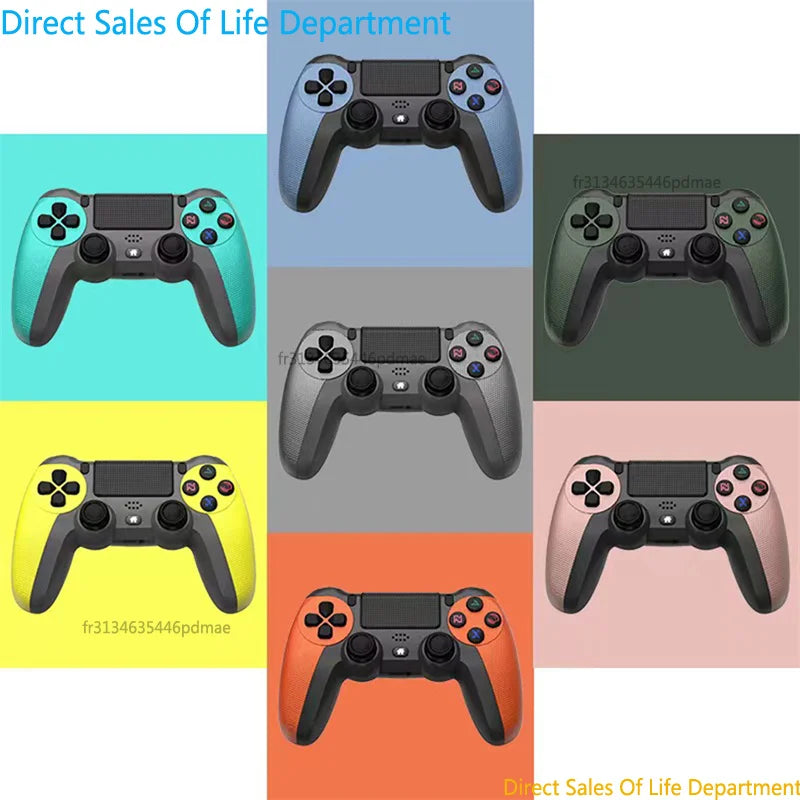Controller Joystick For PS4 Bluetooth Remote Control Wireless Ps4 Controler Gamepad Compatible With ps4/slim/manette LED Light