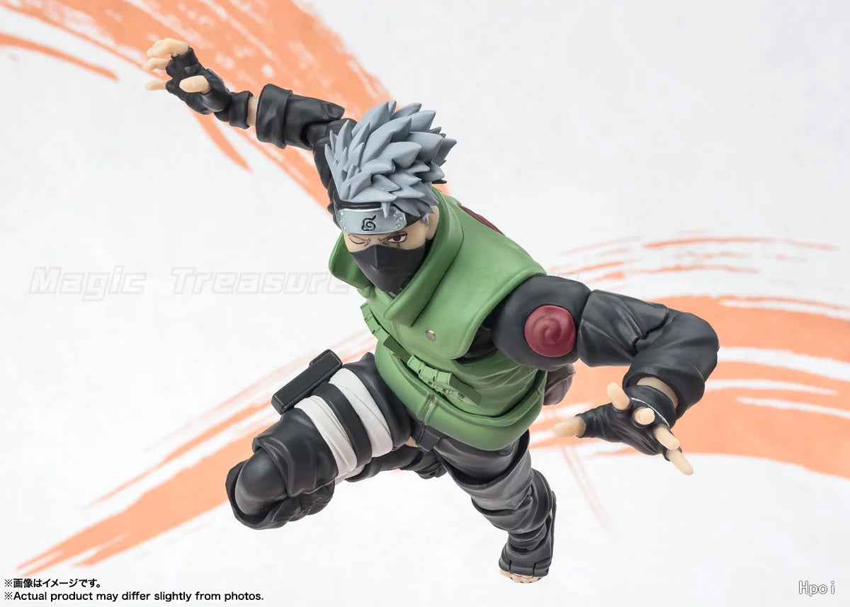 【In Stock】Original BANDAI SPIRITS S.H.Figuarts NARUTO Hatake Kakashi NARUTOP99 Exclusive Edition Action Figure Toys Gifts
