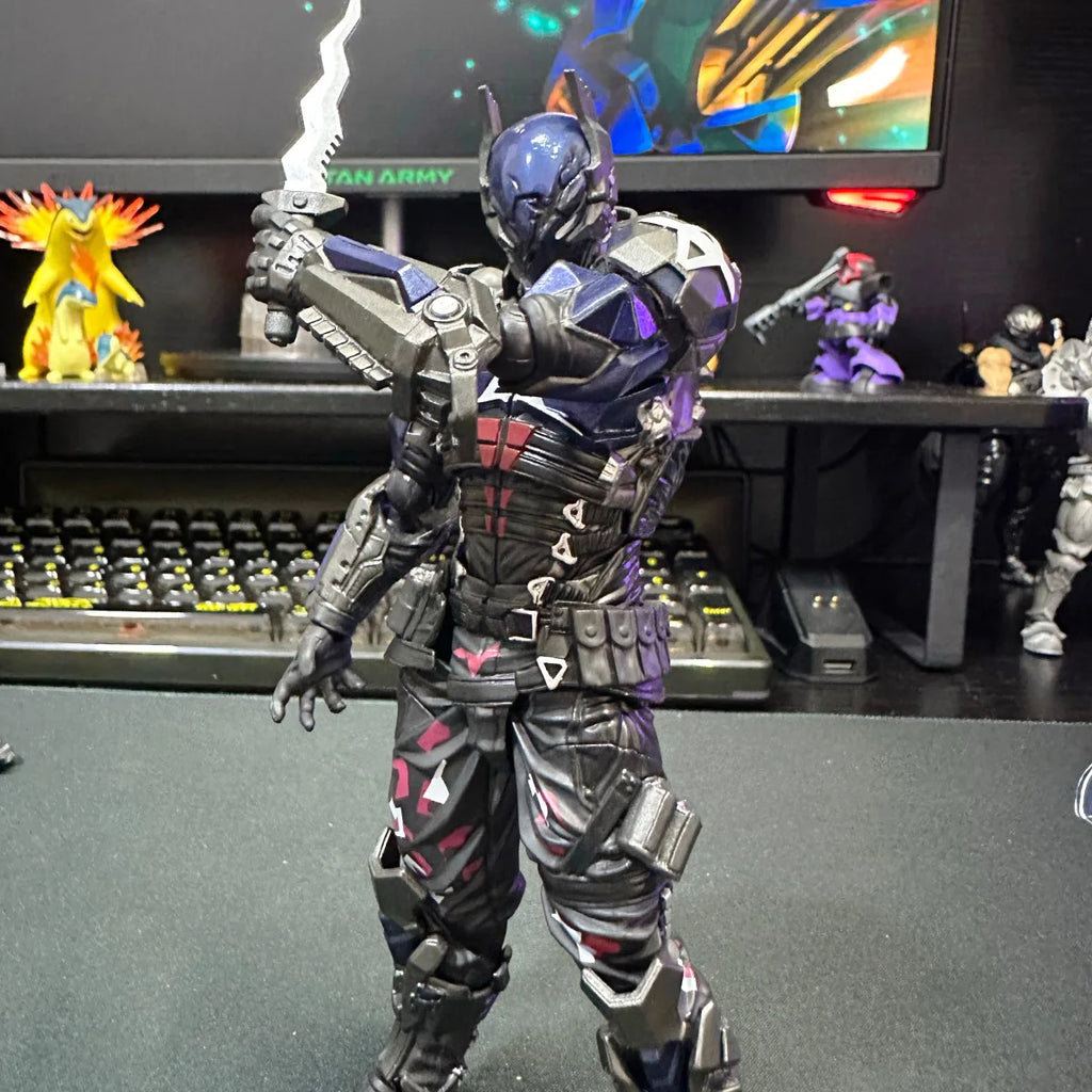 Yamaguchi Batman Arkham Knight 1.5 Anime Figure Model Movie Peripheral Joints Action Toy Collectible Desktop Ornament Presents