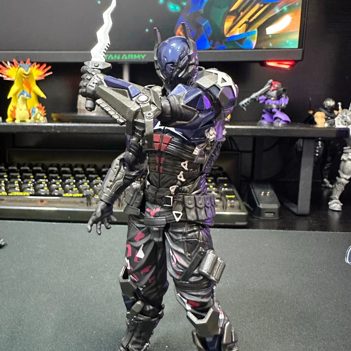 Yamaguchi Batman Arkham Knight 1.5 Anime Figure Model Movie Peripheral Joints Action Toy Collectible Desktop Ornament Presents