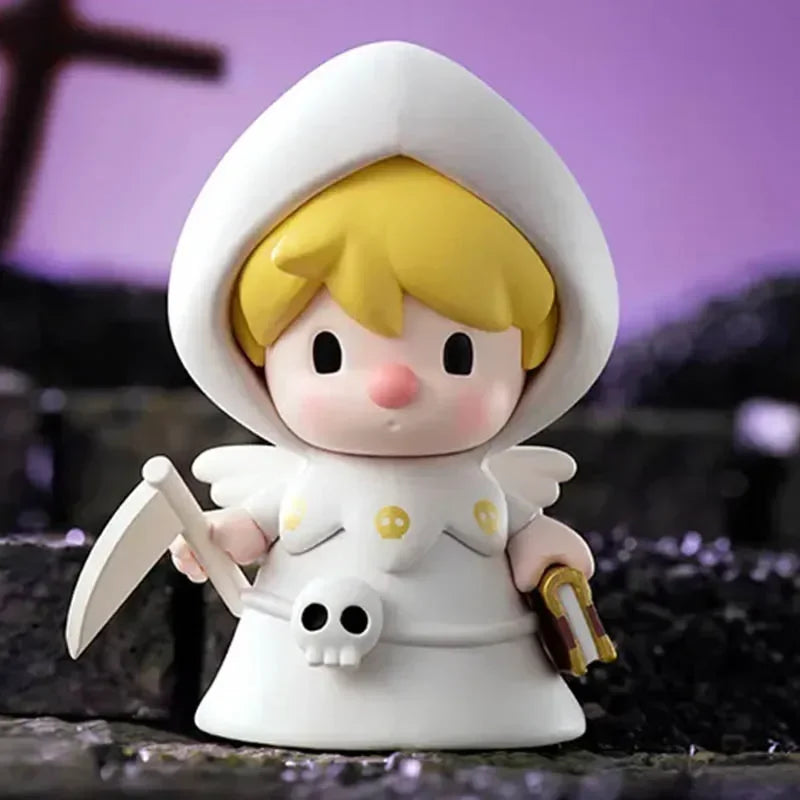 POP MART Sweet Bean Spooky Tales Series Blind Box Mystery Box Caixa Sorpresa Girls Anime Figures Cute Model Birthday Gift