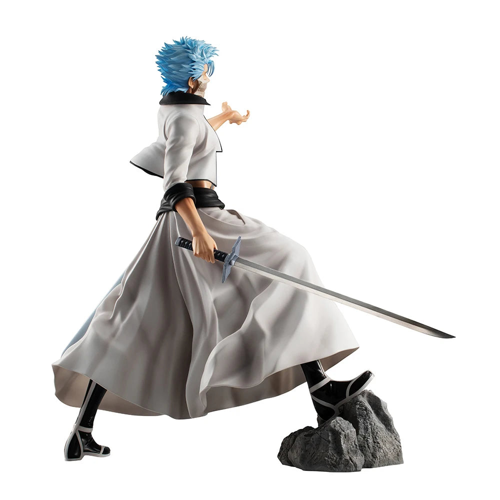 100% Original in Stock MegaHouse G.E.M. Bleach Grimmjow Jaegerjaques Anime Figure Collection Series Model Decoration Garage Kit