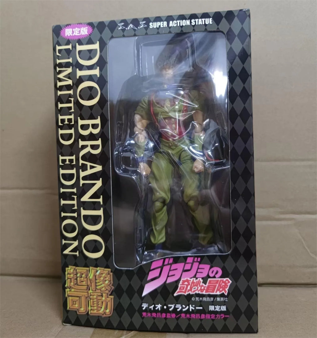 15cm Anime jojo bizarre adventure Kujo Jotaro Dio Brando Diavolo Bruno Bucciarati Leone Abbacchio Jolyne Cujoh Action Figure