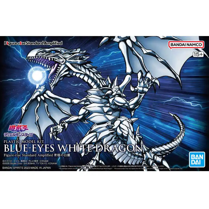 Bandai Figur Rise Frsa Yu-Gi-Oh! Sammelkartenspiel Blauäugiger Weißer Drache Cooles Spielzeug Garagenset Anime Peripherie Geschenk für Jungen