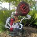 One Piece 24cm Great Ape King Gun 4 Luffy Pieces Statue Figures Collectible Model Decoration Toy Christmas Gift