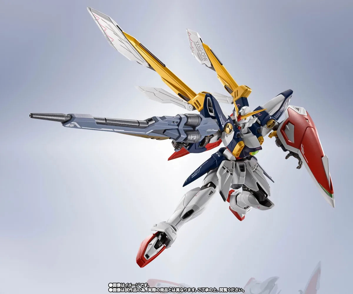 In Stock Genuine BANDAI Mobile Suit Gundam W METAL ROBOT SPIRITS Wing Gundam Figure Anime Action Model Toy