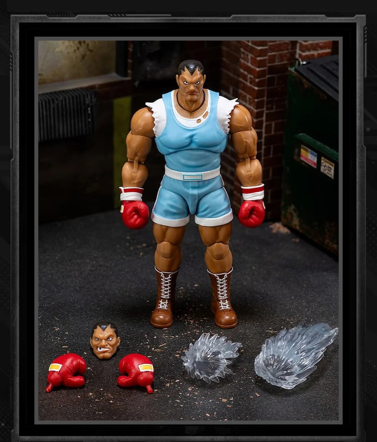 Jada Toys Street Fighter 2 Gouki M Bison Action Figure Genuine Figurines PVC Collection Boxer Balrog Game Merch Toy Boy Gift