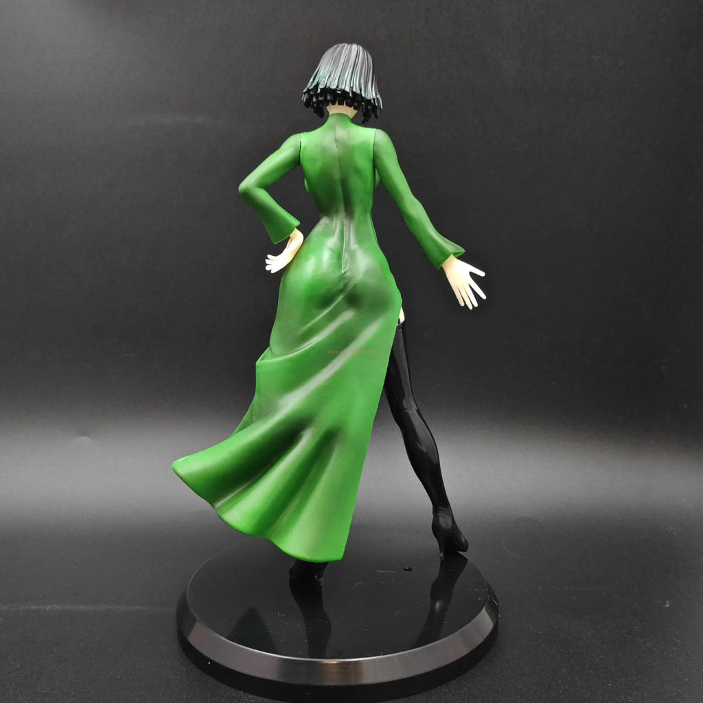 New Bandai Anime Characters Garage Kit One Punch Man Fubuki Action Figures Gk Model Doll Collectible Ornaments Adult Toy Gift