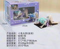 15CM Anime No Game No Life Shiro B-style 1/4 Bunny ver Figure Stand Model Toy Doll Aciton Figure PVC Replacement Hand Gift
