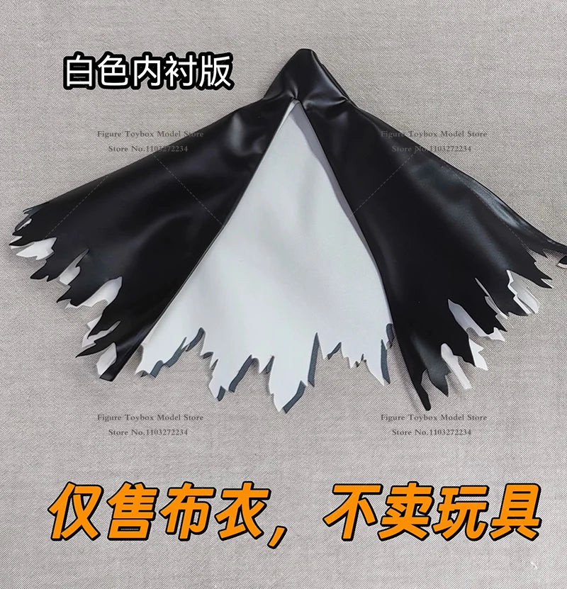 1/12 Kurosaki Ichigo Anime Man Soldier Inner Red White Hemline Cloth Toys Clothes Accessory For Shf Action Figure Decoration