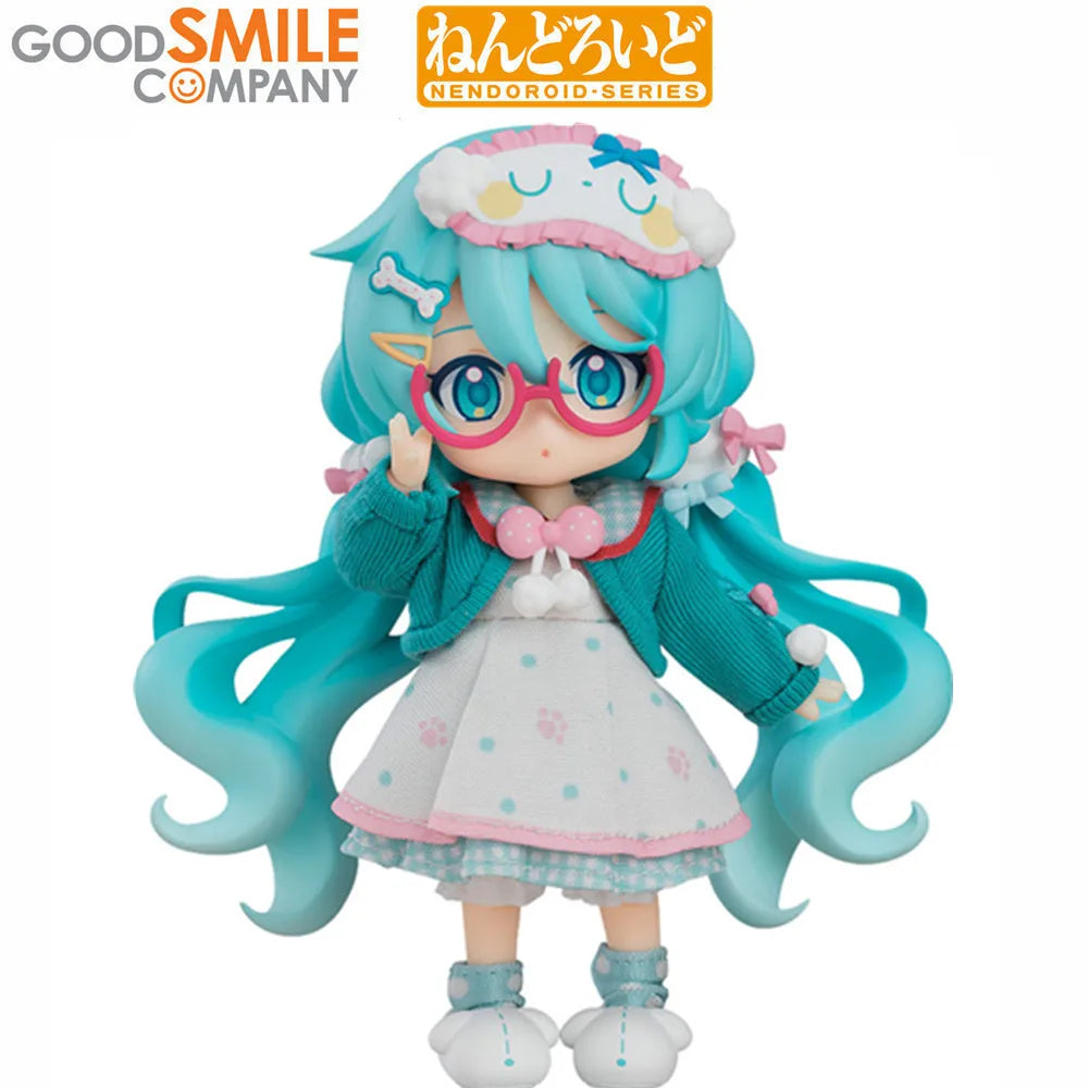 Original GSC Hatsune Miku 01 Doll Vocal Series PVC Loungewear Outfit Ver. Anime Figure Model Collection Gift