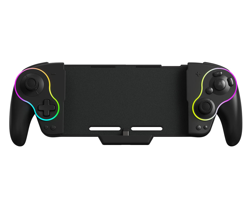 LinYuvo Retro Gamepad KS63 for Switch OLED with Dazzle Color,Programming ,Vibration Adjustment & Six-Axis Somatosensory