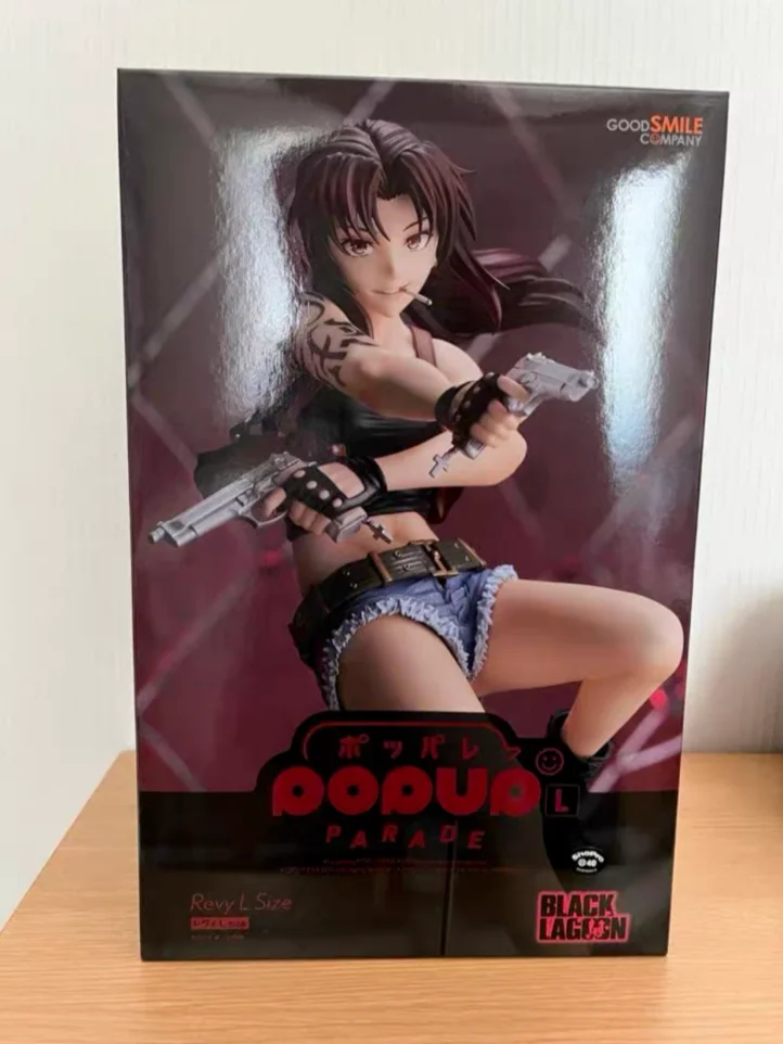 Gsc Pop Up Parade Black Lagoon Revy L Size Figure Anime Action Figure Collectible Model In Stock For Anime Fans