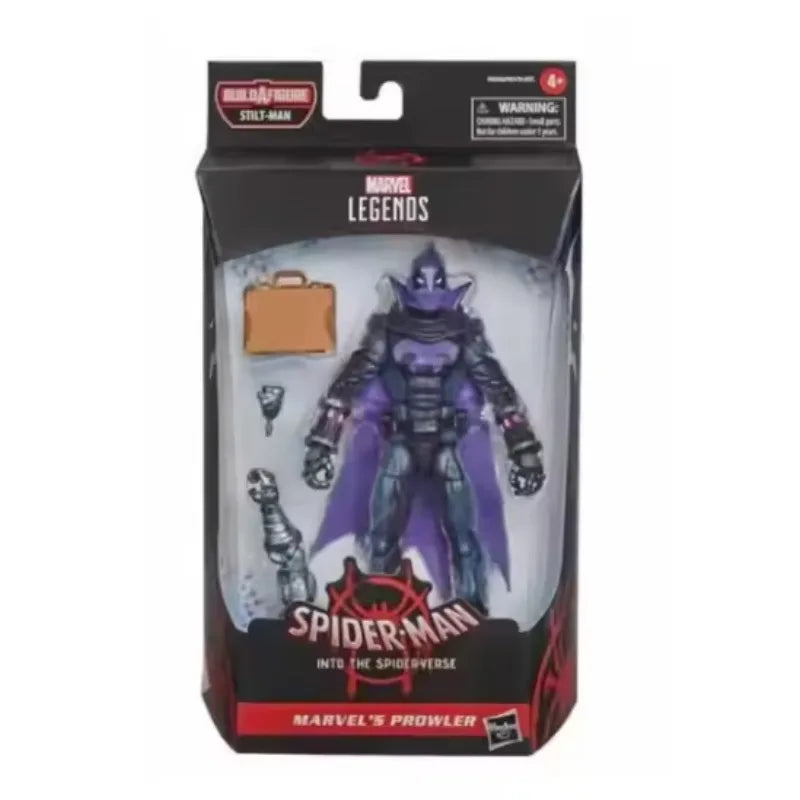 Original Marvel Legends Series SPIDER-MAN INTO THE SPIDER-VERSE MARVEL'S PROWLER Action Figure Model Toys Gift Collection