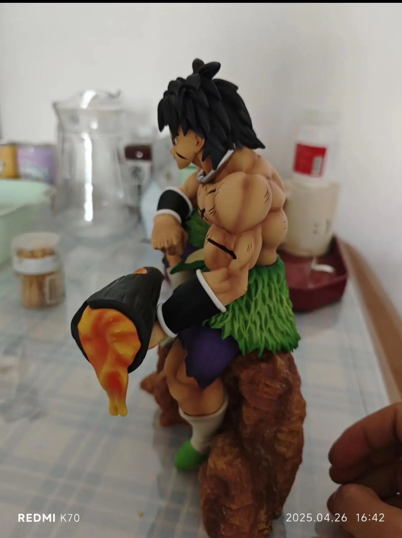 In Stock 24cm Dragon Ball Anime Figures youth Broli Figures PVC Statue Collection Model Desk Ornament Birthdays Toys Gifts
