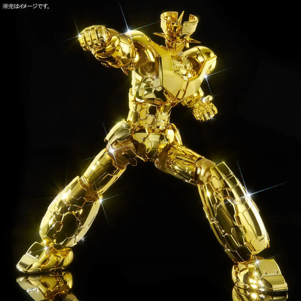 Bandai Genuine HG 1/144 MAZINGER Z GOLD Ver. INFINITY Ver Anime Action Figure Robot Collectible Assembly Model Toy Gift Children
