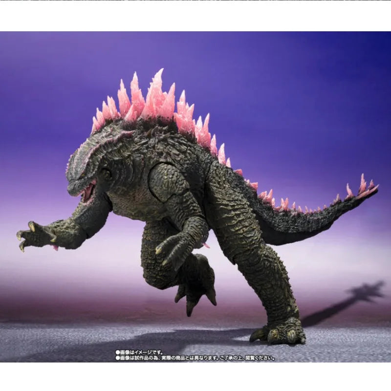 In Stock Bandai Godzilla X Kong: The New Empire S.H.MonsterArts Godzilla (Evolved Ver.) Action FigureCollection Model Toy Gift