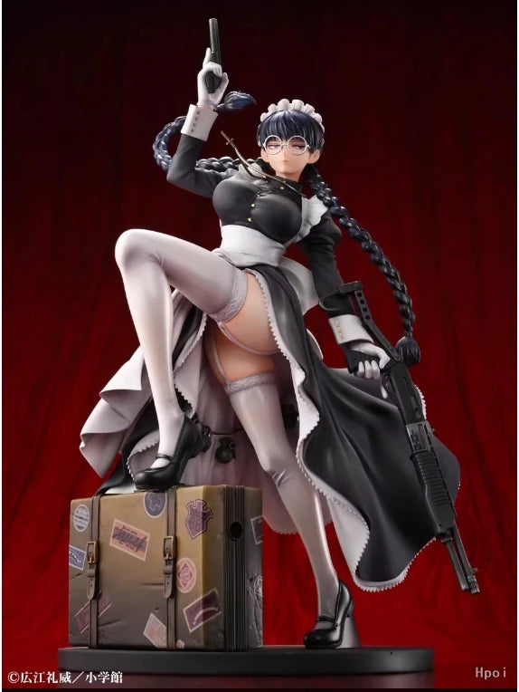 【In Stock】MEDICOS Black Lagoon 20th Anniversary Roberta The Maid of Nightmares 1/7 Scale Model Classic Anime Toys