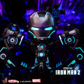 HotToys Iron Man 2 Neon Tech Version Iron Man Cosbaby Mini Collectible Figure With Docking Station For Marvel Movie Collectors