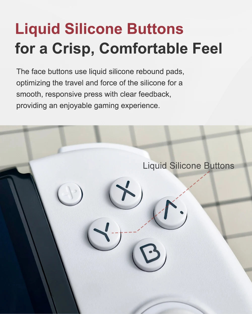MOBAPAD S1 HD / S1 S Gamecontroller, Gamepad mit Hall-Joystick-Konsole für Nintendo Switch NS OLED Joypad